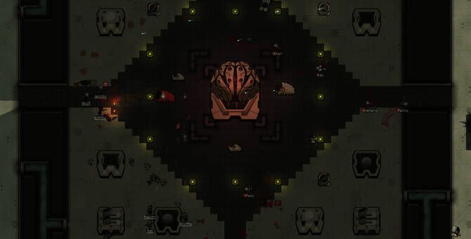 游戏中展示新型无人机与角色互动的场景画面