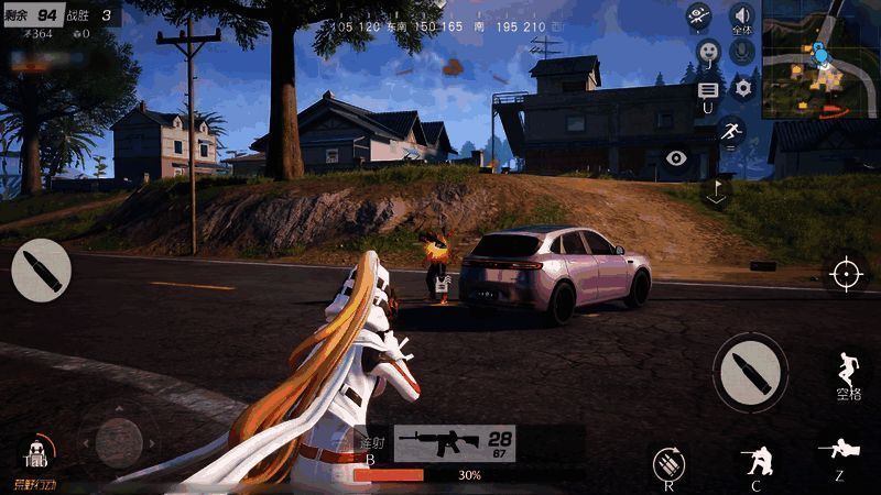 载具战斗场景，车辆在爆炸尘烟中完成形态转换，展现独特保护机制