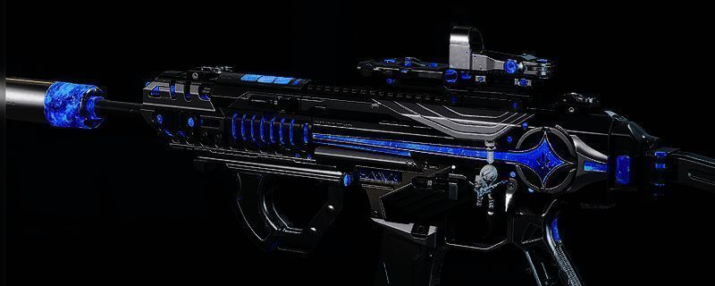 《三角洲行动》中K437步枪在战场上的实战画面，枪口喷火，硝烟弥漫