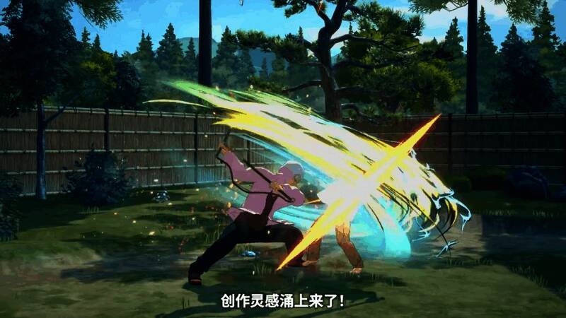 角色技能释放瞬间特效截图,光影效果逼真,打击感强烈