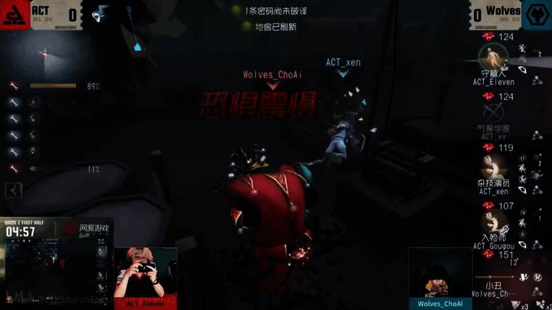 成都Wolves小丑恐惧震慑杂技演员修机瞬间