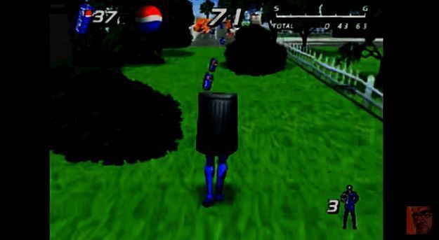 游戏内截图,角色动作与画面风格具有时代特色