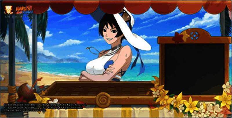 海滩食光活动界面展示食材收集与套餐制作流程,背景为沙滩与椰树