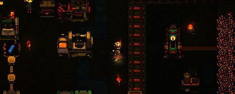 《地心归途》游戏界面展示，展示了复杂的地下科技设施与设备布局