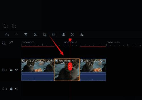画面放大效果预览，展示放大前后的对比
