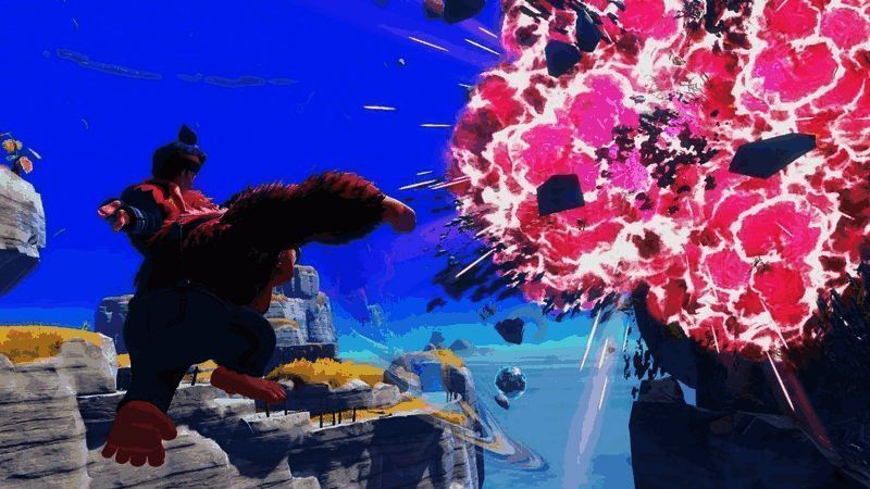 《咚奇刚:蕉力全开》掌机模式与底座模式画面对比,左侧清晰度明显更高