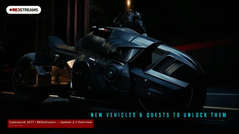 《赛博朋克2077》2.3版本实机截图,智动驾驶系统界面与车辆动态展示