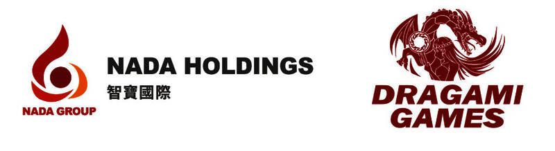 《电锯糖心》与智宝国际合作签约仪式现场,双方代表握手合影