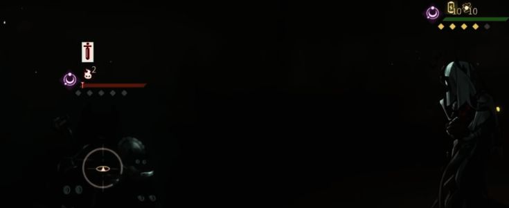 卡戎释放技能画面,敌人被“惧亡”效果标记,血量迅速下降