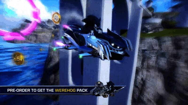 赛车在弯道漂移瞬间截图，轮胎喷出火花，特效逼真