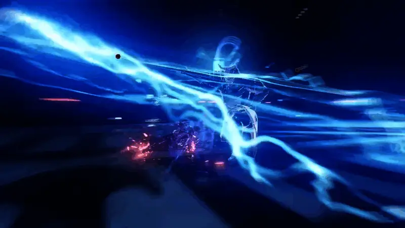 Boss释放大招瞬间,主角闪避动作流畅,背景特效震撼