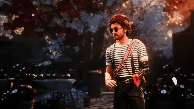 游戏开发团队与外包合作伙伴协作示意图,展示动画、音频、测试等模块分工