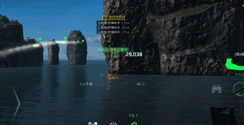 多艘海燕战舰协同作战,空中导弹轨迹交错,场面激烈