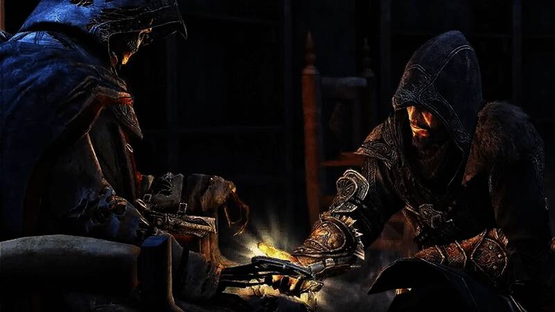 育碧总部外景与腾讯LOGO并列展示的概念图,象征双方战略合作开启新篇章