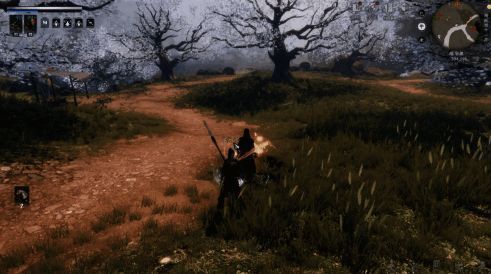 玩家在自建门派主殿中查看弟子列表与发展进度，界面显示门派等级与资源信息