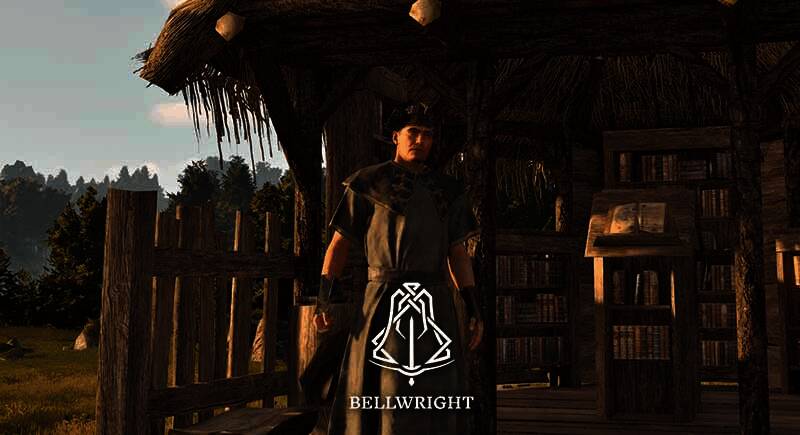 Bellwright ModKit编辑器界面展示,左侧为资源列表,右侧为可视化脚本编辑区域,界面专业且直观