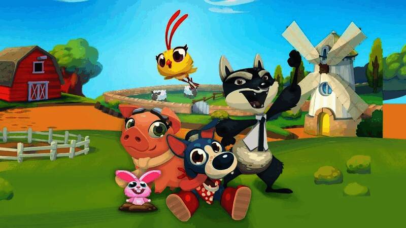 办公室内部场景,空置的工位整齐排列,电脑屏幕关闭,氛围略显冷清