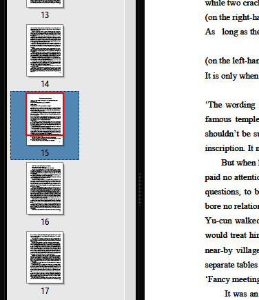 鼠标右键菜单展开，光标指向‘删除页面’选项