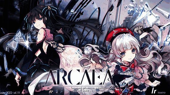 剧情对话界面截图,展示两名主角在抽象空间中的对话场景