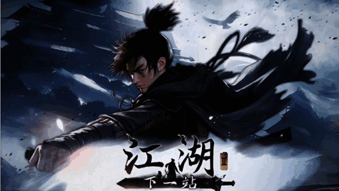 玩家角色在麓山书院中接受任务,背景为古色古香的书院建筑,NPC正递出卷轴