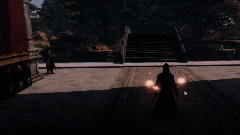 游戏地图界面显示高亮区域,红点标记坐标(461,784),旁边标注‘斜风细雨剑兑换点’