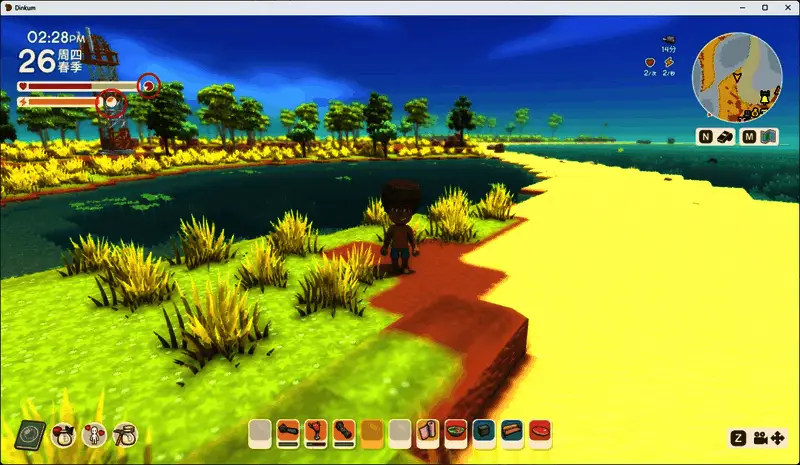 游戏内生命值恢复动画,圆形计时器正在逐步填满