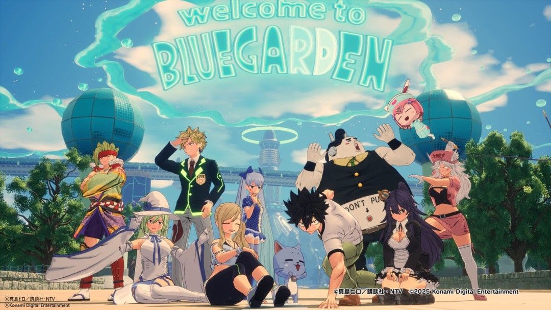 主角团在异星沙漠中前行,背景可见巨大遗迹与飞行机械