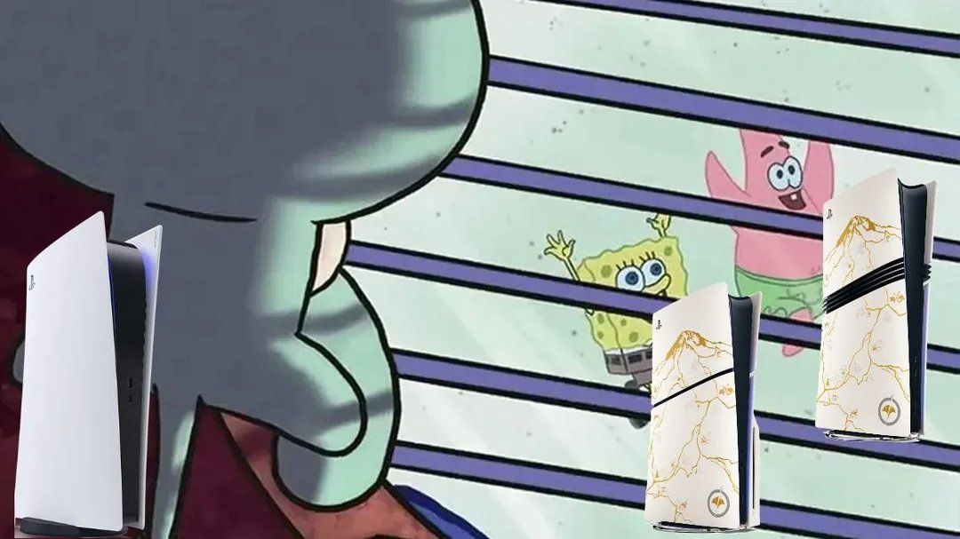 《羊蹄山之魂》主题限定PS5外壳展示图,外壳采用红色与金色武士纹样设计,极具视觉冲击力