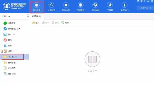 文件选择对话框界面，显示多个PDF和EPUB格式的电子书文件供导入