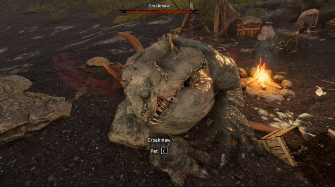 成就弹窗界面截图：暗金边框徽章中央刻有破碎眼睛图案，文字为‘好奇的代价’，下方小字‘你触碰了不该触碰之物’