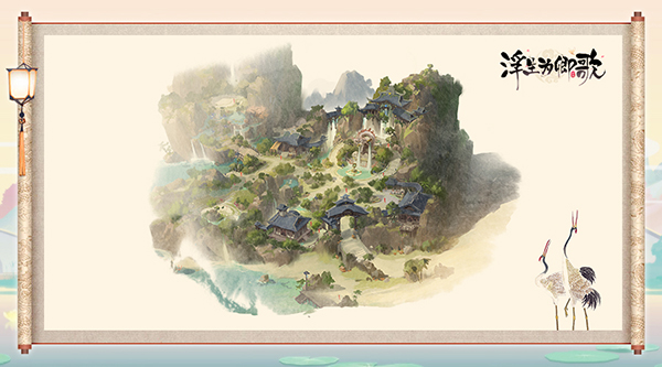 星幕秘境入口特写画面：一道泛着淡蓝色星光的半透明拱门悬浮于海崖边，门内隐约可见旋转星轨与漂浮符文