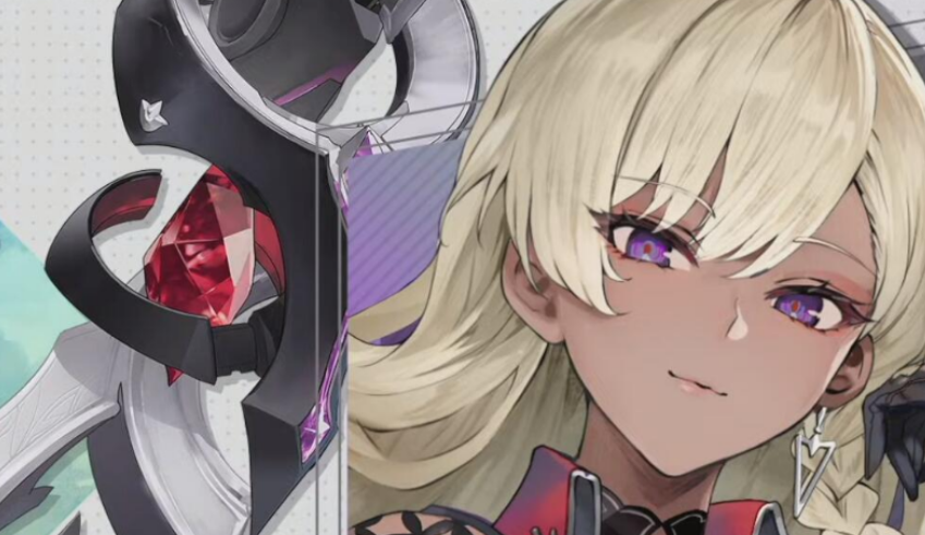 妮娜战斗界面演示截图:主炮发射瞬间屏幕泛起紫色涟漪,敌方单位脚下浮现炼金阵光效并出现‘减速’状态图标