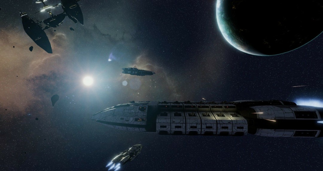 Steam四款免费游戏封面横向排列:左起《荣耀战场2》中世纪骑士冲锋、《太空堡垒卡拉狄加》破损战舰内景、《加勒比撞球派对》热带岛屿撞球台、《幻想将军2》俯视角魔法战场