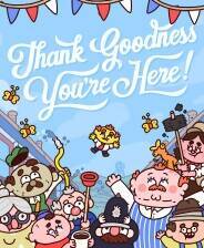 《谢天谢地你来了！》中文版