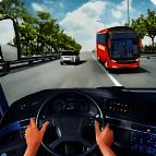 现代公交车停车场3d V1.0