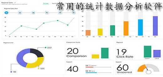 常用的统计数据分析软件